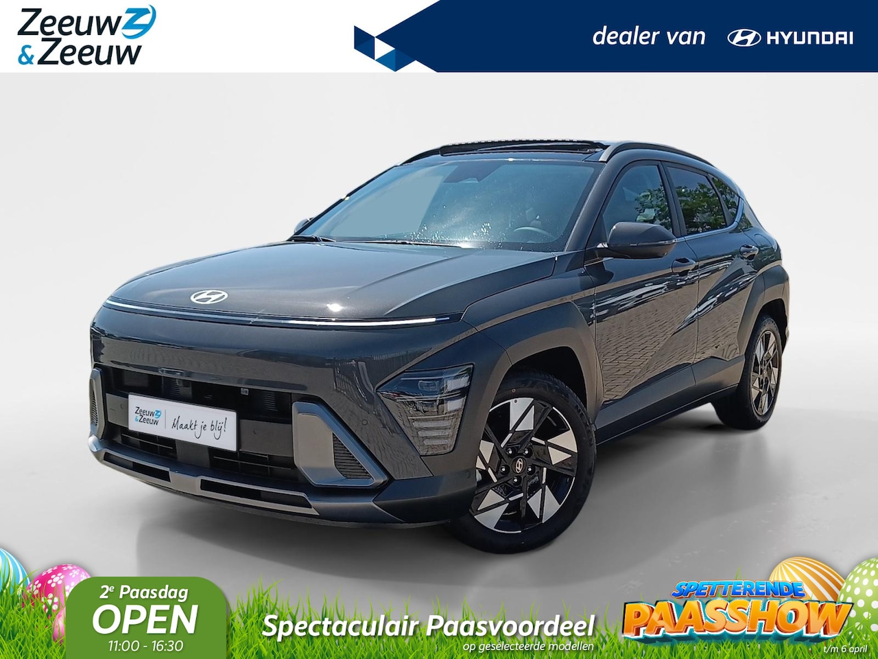 Hyundai Kona - 1.6 GDI HEV Premium Sky | PRIJS INCL. ACTIE KORTING 5000,- | DIVERSE KLEUREN NAAR KEUZE - AutoWereld.nl