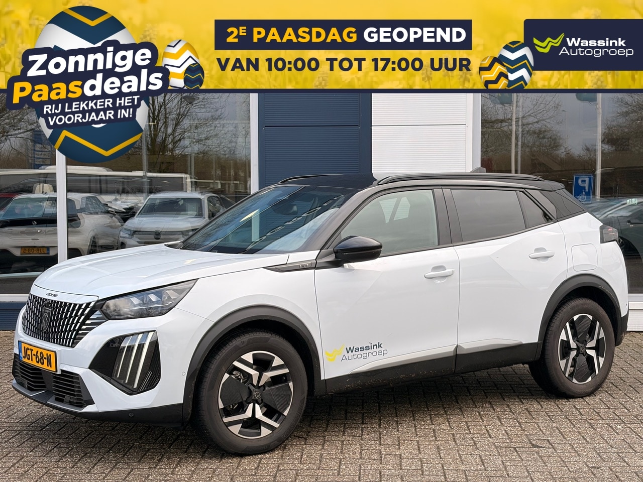 Peugeot 2008 - 1.2 HYbrid 145pk e-DCS6 GT | 360 Vision & Drive Assist Plus Pack | Climate Control | Apple - AutoWereld.nl