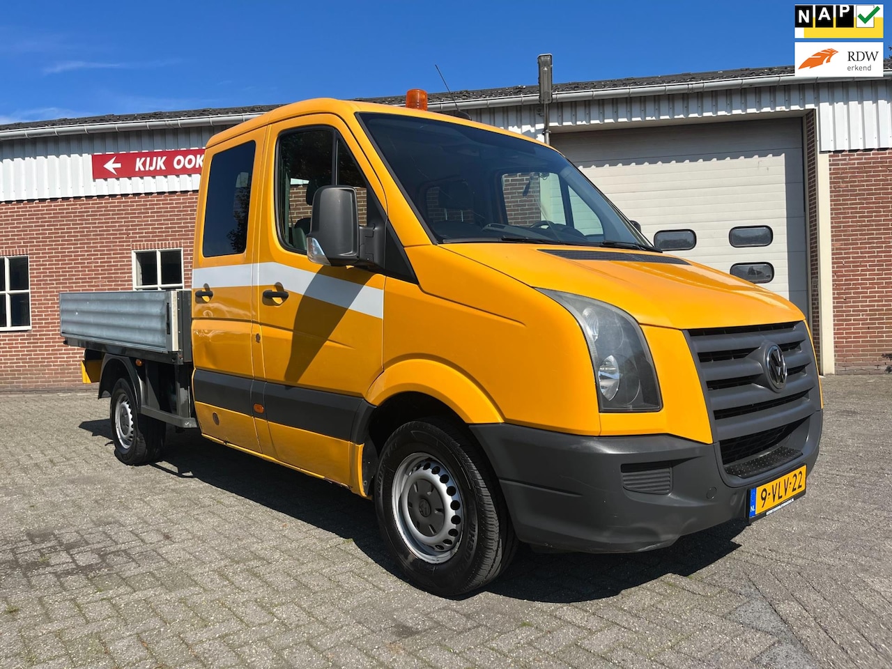 Volkswagen Crafter - 32 2.5 TDI L2 open laadbak airco - AutoWereld.nl