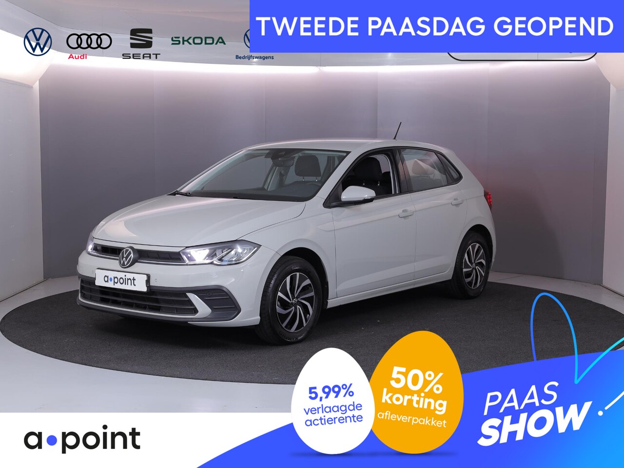 Volkswagen Polo - 1.0 TSI Life 95pk 5bak| Camera| Navi | 15 LM-velgen | Climatronic - AutoWereld.nl