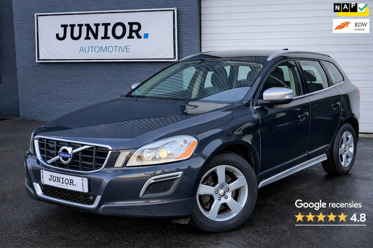 Volvo XC60 - 2.0 T5 R-Design VOLO-H/ADAPTIVE/BLIS/NAVI/LEDER/NAP - AutoWereld.nl