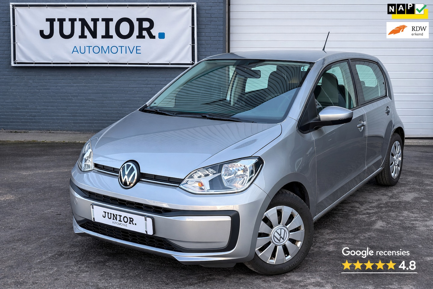 Volkswagen Up! - 1.0 BMT take up! DEALERO-H/BTW/AIRCO/BLUETOOTH - AutoWereld.nl