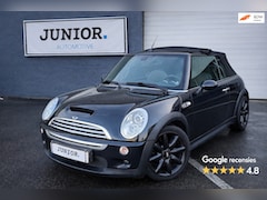 MINI Cabrio - 1.6 Cooper S AUTOMAAT/LEDER/LAGEKM/LMV/STOELVERWARMING