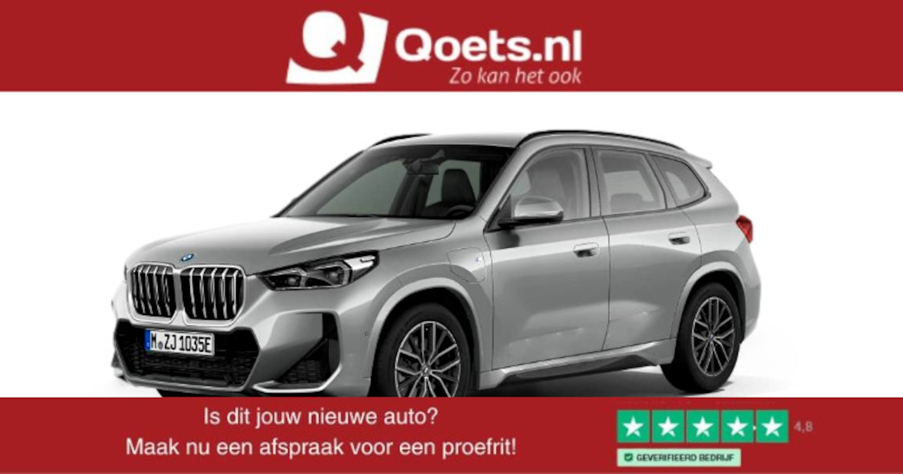 BMW X1 - xDrive25e M Sport - Sportstoelen - Elektrisch verwarmde voorstoelen - Comfort Access - Gro - AutoWereld.nl