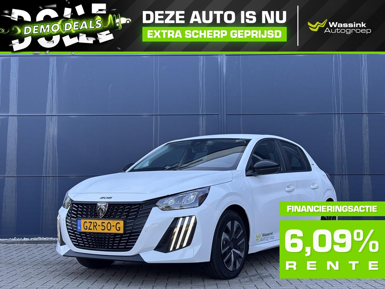 Peugeot 208 - DEMO DEAL I 1.2 PureTech 75pk Style Airco | Navigatie | Parkeersensoren | Cruise Control | - AutoWereld.nl