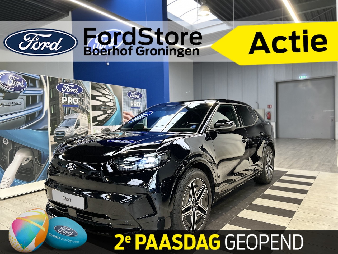 Ford Capri - Ext Range RWD 77 kWh PREMIUM | Driver Ass. Pack | 360 Camera | AGR Stoelen I Warmtepomp | - AutoWereld.nl