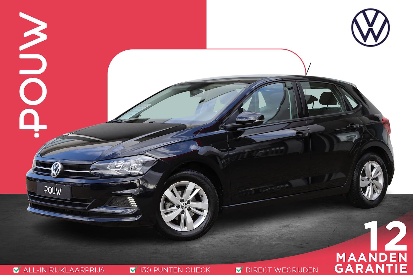 Volkswagen Polo - 1.0 TSI 95pk Comfortline | Apple Carplay/ Android Auto | Trekhaak | Airco - AutoWereld.nl