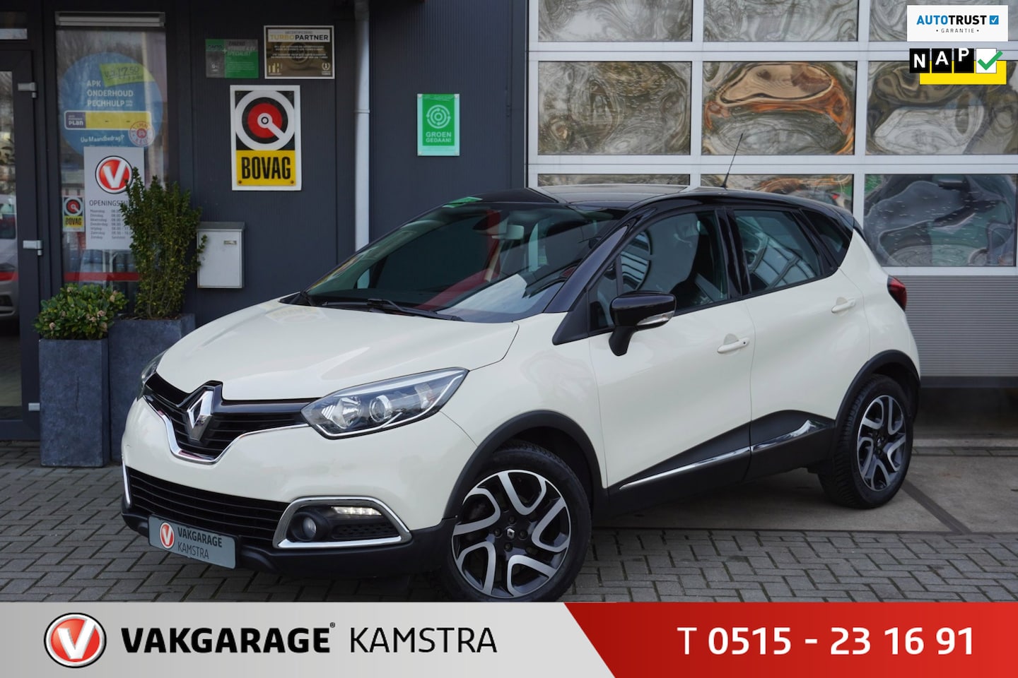Renault Captur - 1.2 TCe Dyn. Automaat Navi/Airco/Cruise/PDC - AutoWereld.nl