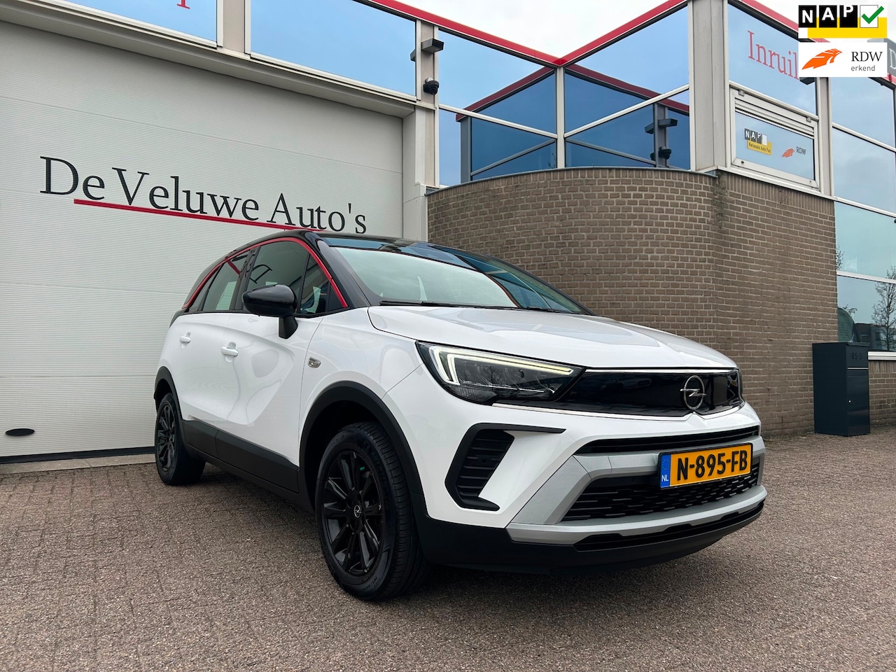 Opel Crossland - 1.2 Turbo GS Line|1e eig.|Carplay|LED|Camera| - AutoWereld.nl