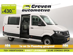 Volkswagen Crafter - 2.0 TDI 177PK L3H2 | DC | 6 Zits | 3000kg Trekgew. | Trekhaak | Airco | Cruise | Carplay |