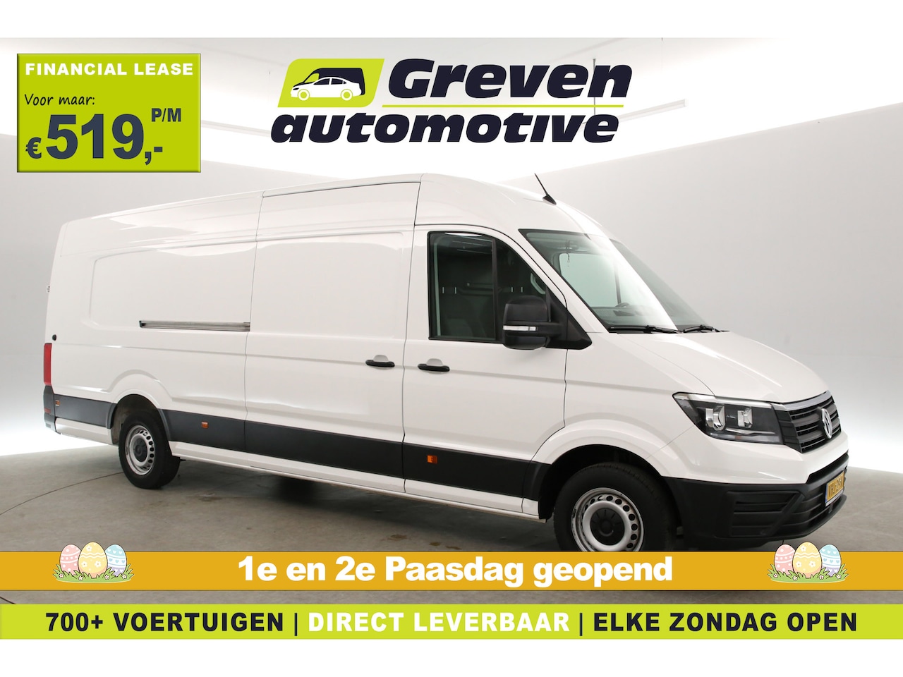 Volkswagen Crafter - 2.0 TDI 177PK L5H3 | Aut. | 3000KG Trekgew. | Trekhaak | Airco | Cruise | Camera | Carplay - AutoWereld.nl