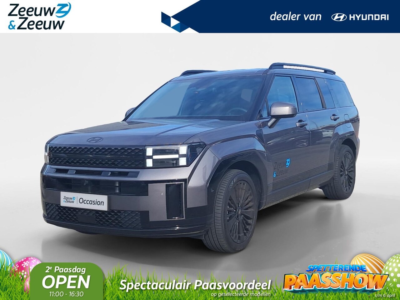 Hyundai Santa Fe - 1.6 T-GDI PHEV Black Line 4WD 6p. | Full options! | Leder | Stoelverwarming + koeling | Ro - AutoWereld.nl