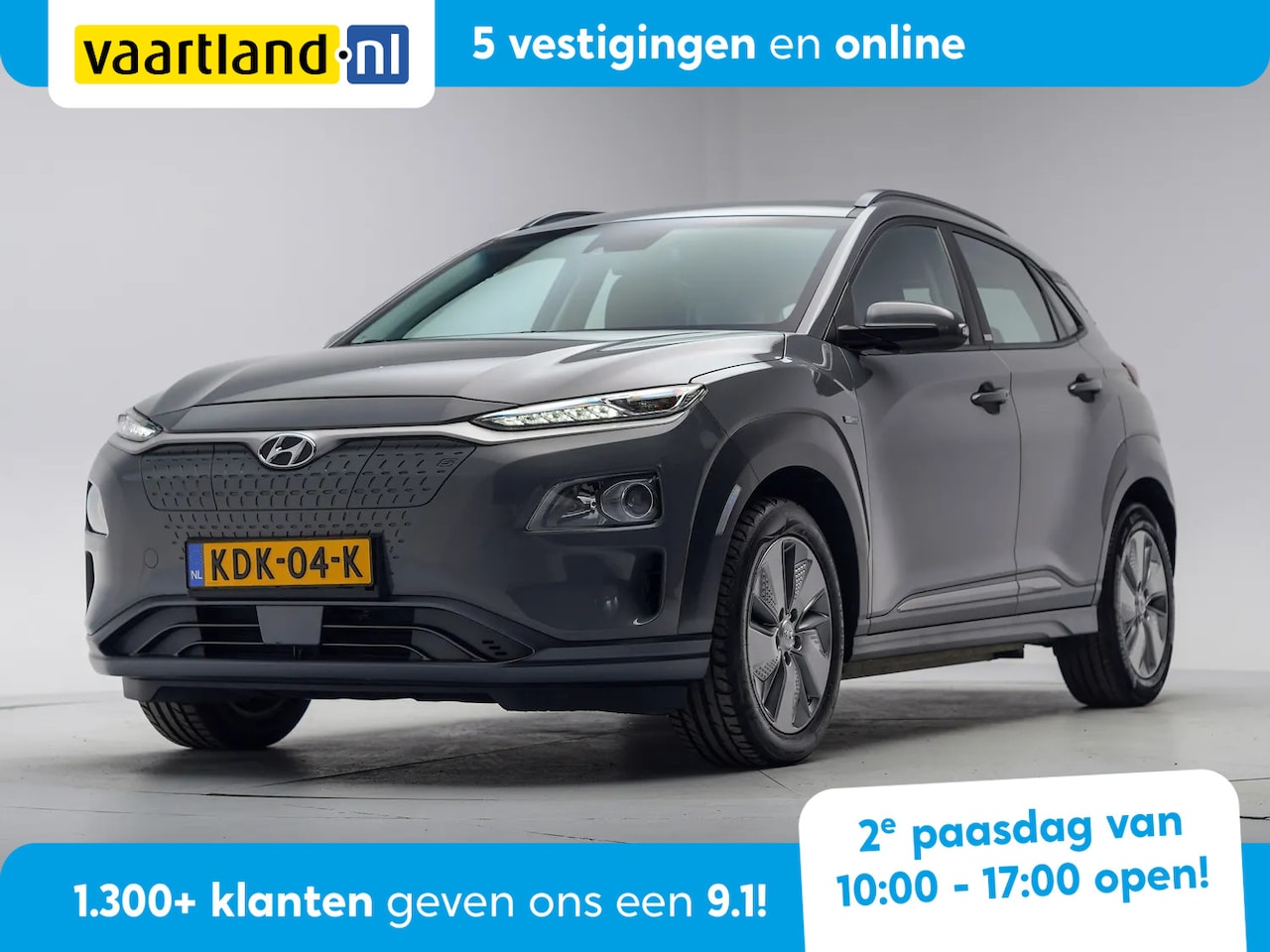 Hyundai Kona Electric - EV Comfort 39 kWh 3 fase [ Navi Apple Carplay / Android Adapt.cruise Krell Stoelverwarming - AutoWereld.nl