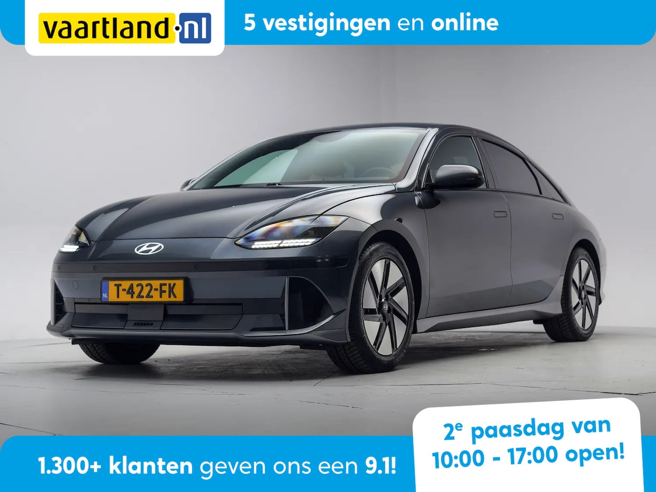 Hyundai IONIQ 6 - 77.4 kWh Connect [ LED Stoelverwarming Navi Apple / android Camera ] - AutoWereld.nl