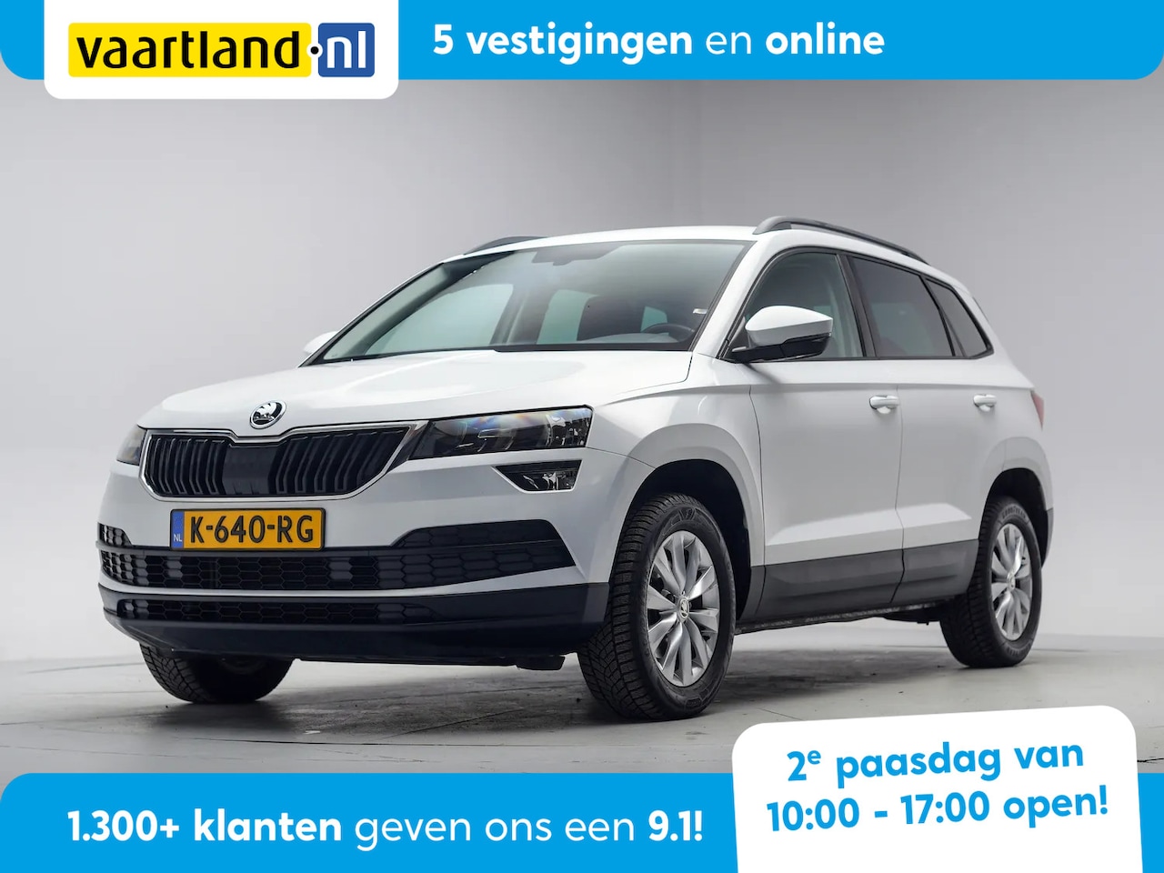 Skoda Karoq - 1.5 TSI ACT 150pk Business Ed. Aut. [ Navi Clima Stoelverwarmin Trekhaak ] - AutoWereld.nl