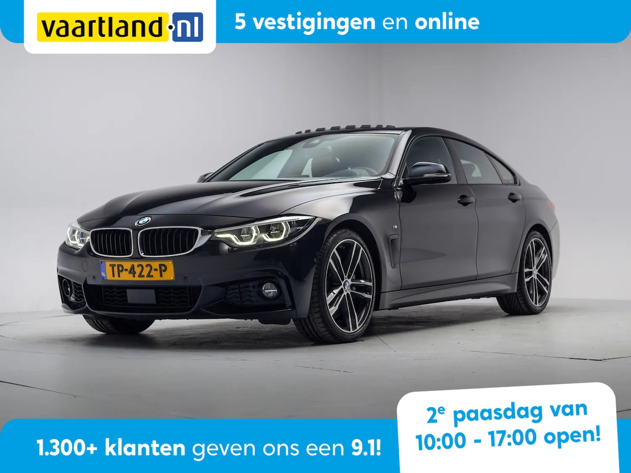 BMW 4-serie Gran Coupé - 440i M Sport High Executive Aut. [ Schuifdak Leder HUD ] - AutoWereld.nl