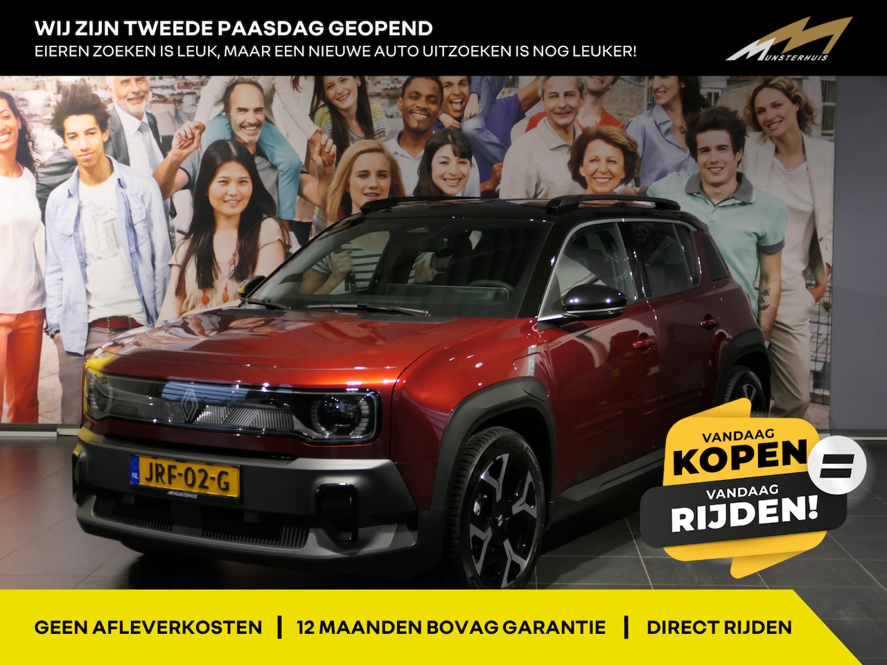 Renault 4 - comfort range techno 52 kWh - Occasion Lease vanaf €559 p/m - *Vraag naar beschikbaarheid! - AutoWereld.nl