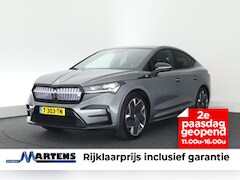 Skoda Enyaq Coupé iV - 80 RS 299pk SOH 90% Panoramadak Warmtepomp Memory Stoelverwarming Keyless Navigatie
