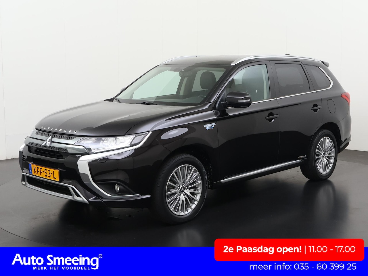 Mitsubishi Outlander - 2.4 PHEV Intense S | Leder/Alcantara | Elektr stoelbediening | Camera  | Zondag Open! - AutoWereld.nl