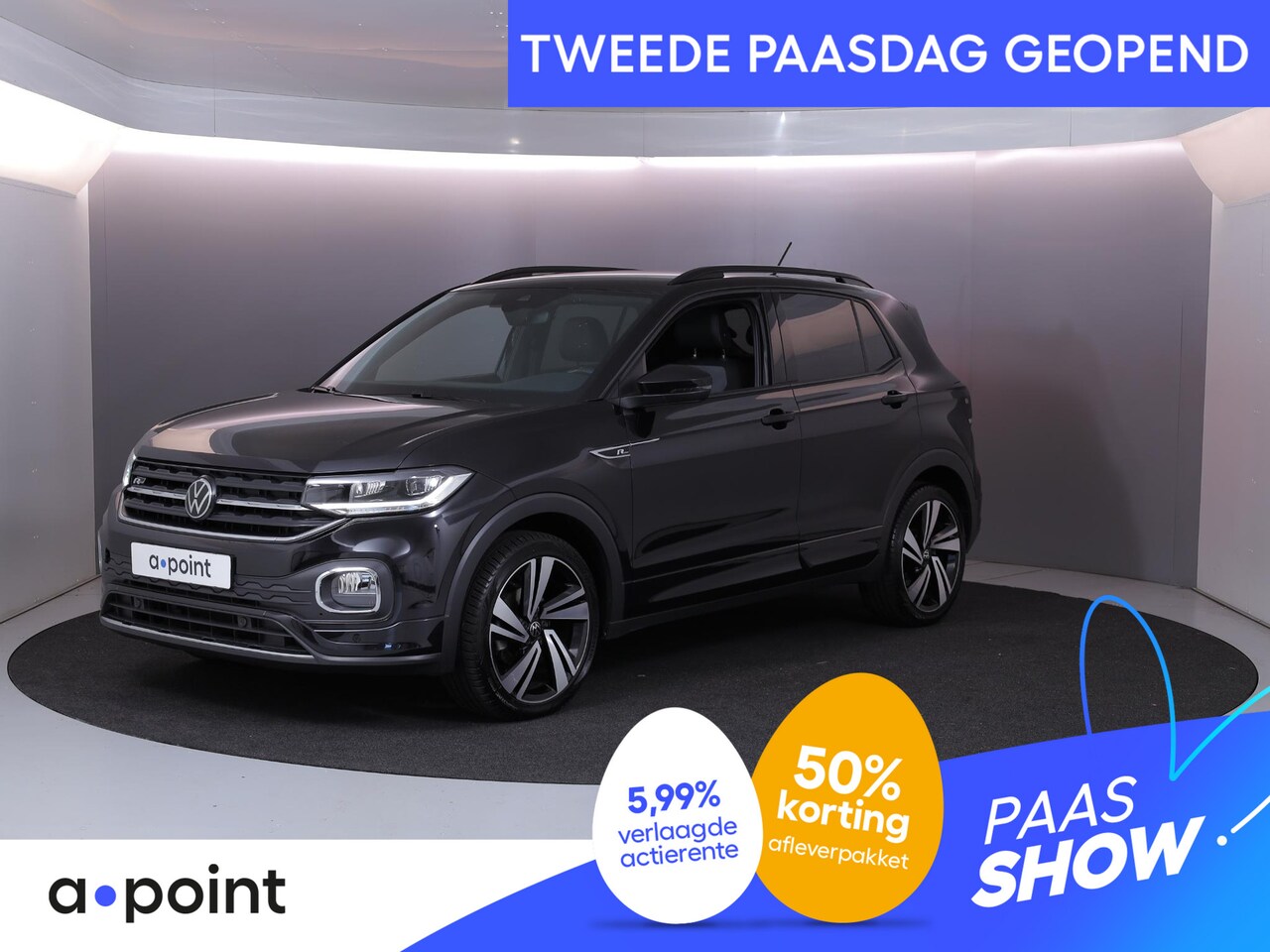 Volkswagen T-Cross - 1.5 TSI Style Business R 150pk DSG| digital display| dodehoek| 17'LM-velgen| Camera - AutoWereld.nl