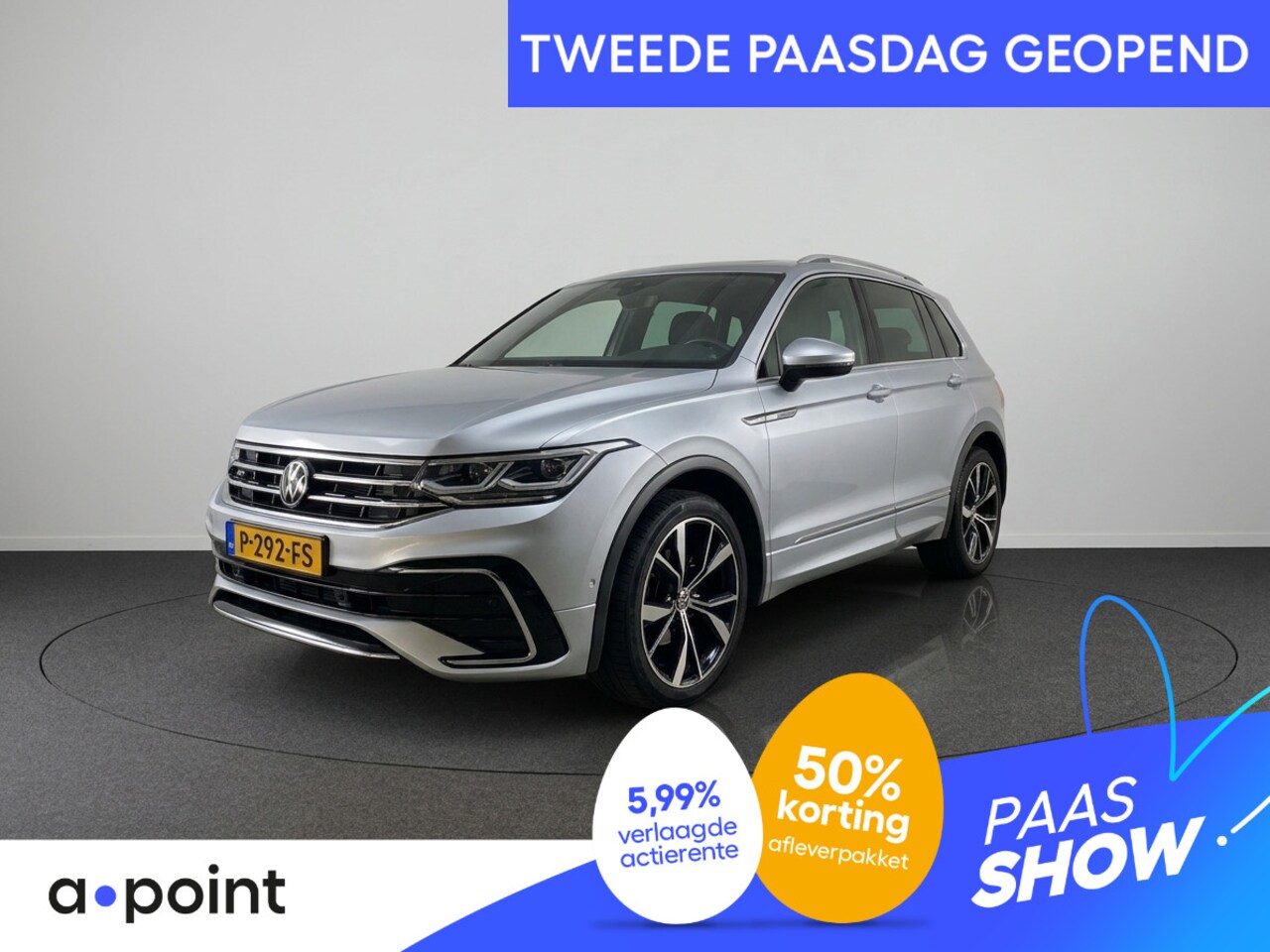 Volkswagen Tiguan - 1.5 TSI R-Line 150 pk Automaat (DSG) | Navigatie | Panoramadak | Trekhaak (wegklapbaar) | - AutoWereld.nl