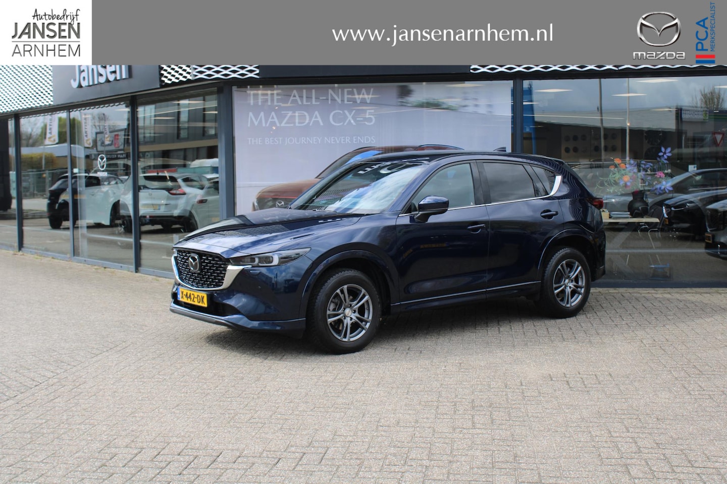 Mazda CX-5 - 2.5 e-SkyActiv-G M Hybrid 194 Takumi , Automaat, Leer, 360 view, Navi, 19 inch LMV, HUD, S - AutoWereld.nl