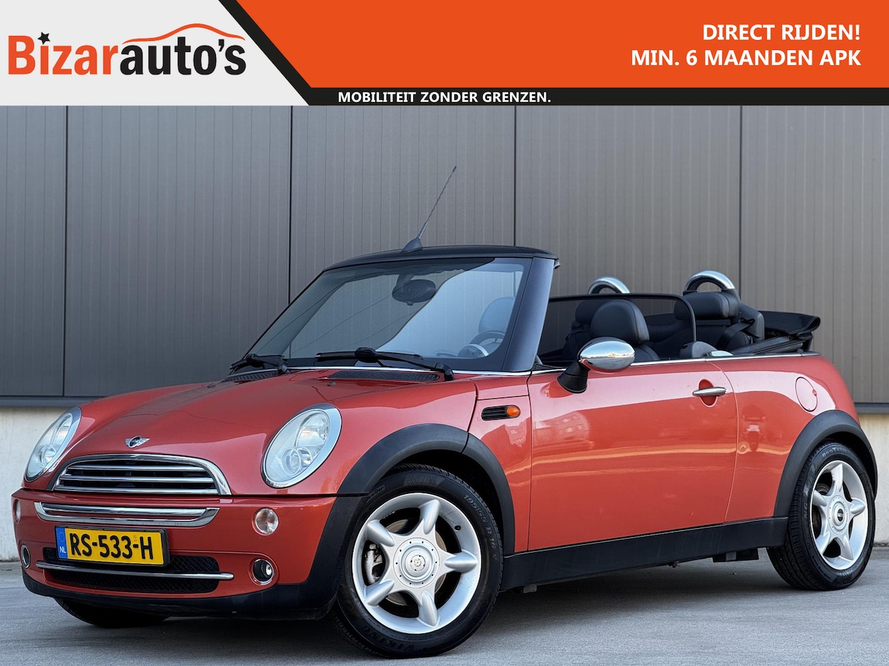 MINI Cabrio - Mini 1.6 One / Nette staat / Windscherm / Goed onderhouden - AutoWereld.nl
