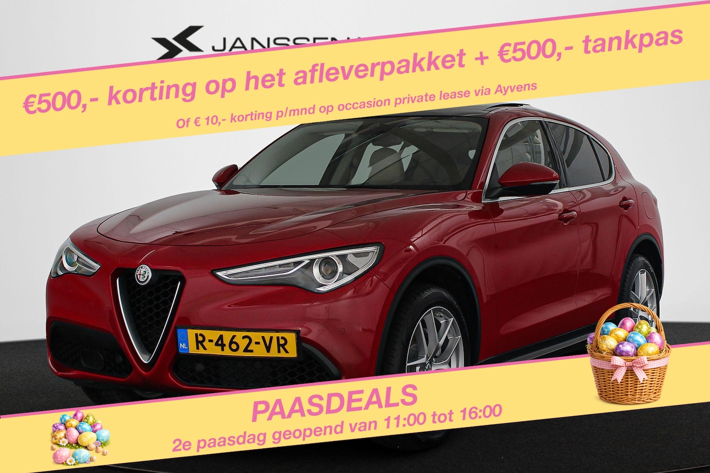 Alfa Romeo Stelvio - 2.0T 280PK AWD Super / Navi / Leder / Schuifdak / 20'' - AutoWereld.nl