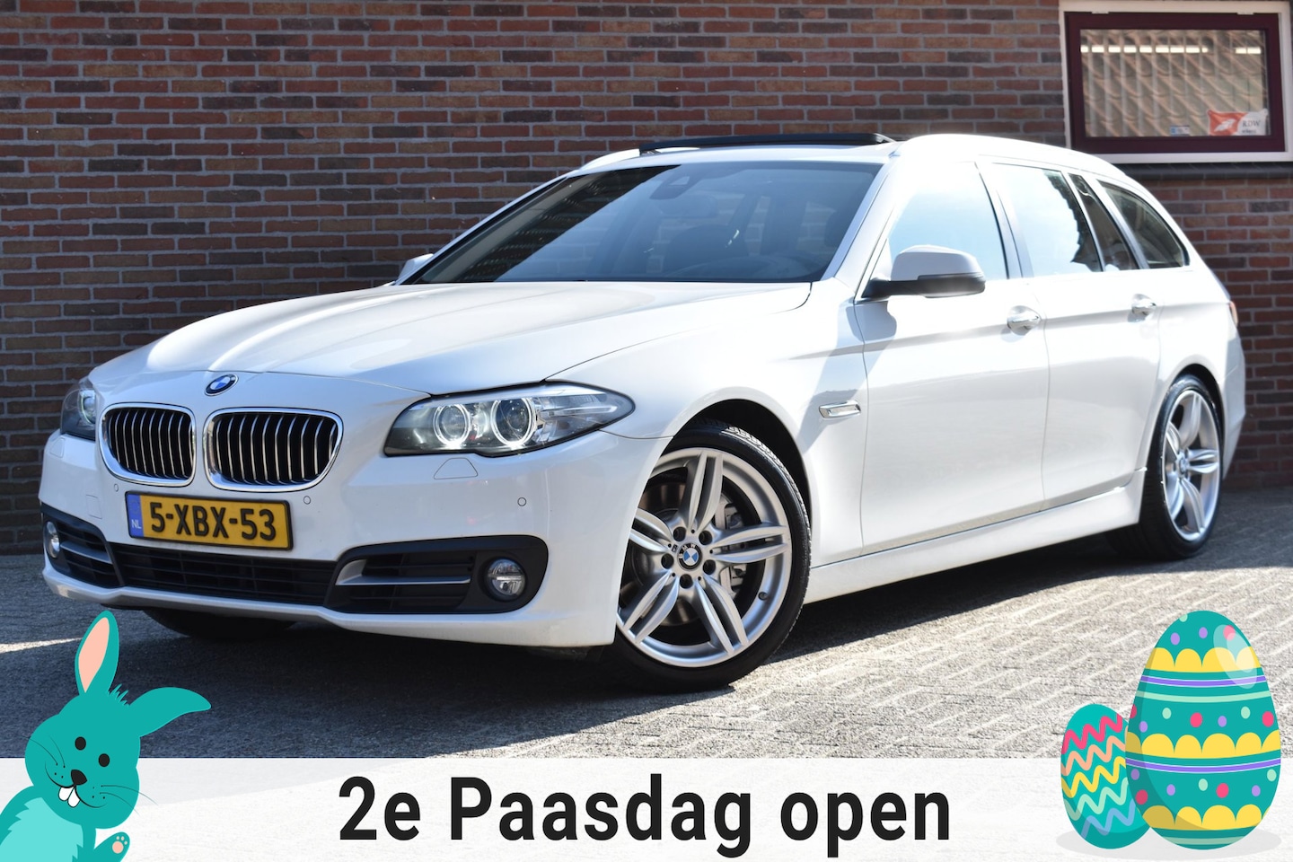 BMW 5-serie Touring - 525d High Executive '13 Xenon Leder Pano Clima Inruil mogelijk - AutoWereld.nl