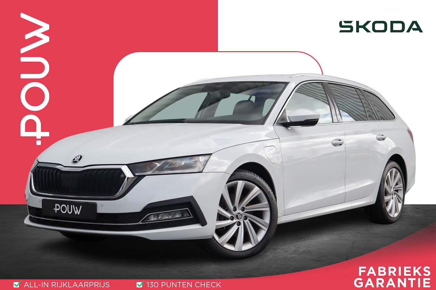 Skoda Octavia Combi - 1.4 TSI 204pk iV PHEV Business Edition Plus | SoH 96% | Trekhaak - AutoWereld.nl