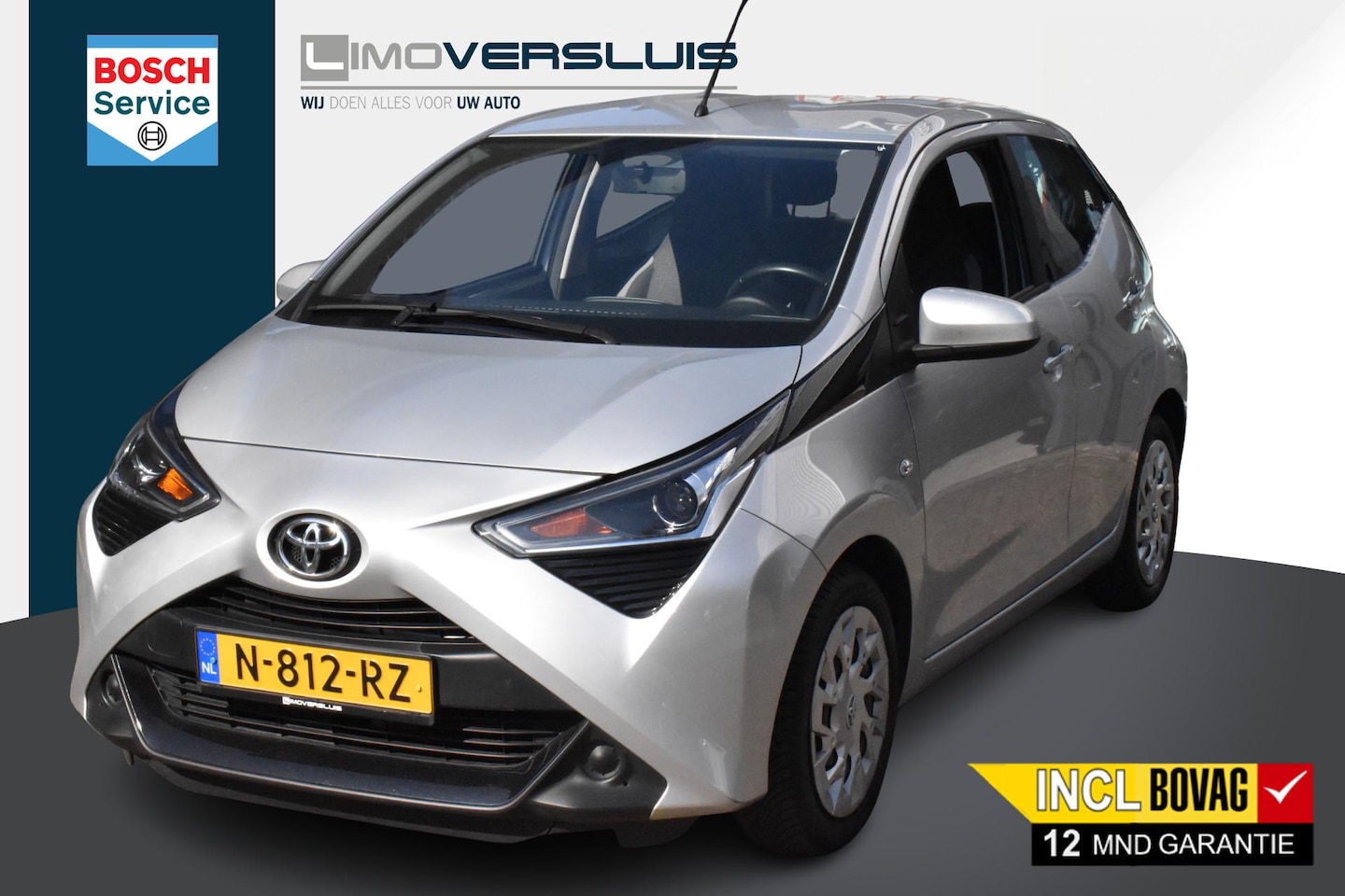 Toyota Aygo - 1.0 VVT-i x-play Automaat | Carplay Navigatie | Camera | 12 mnd BOVAG garantie | Whatsapp - AutoWereld.nl