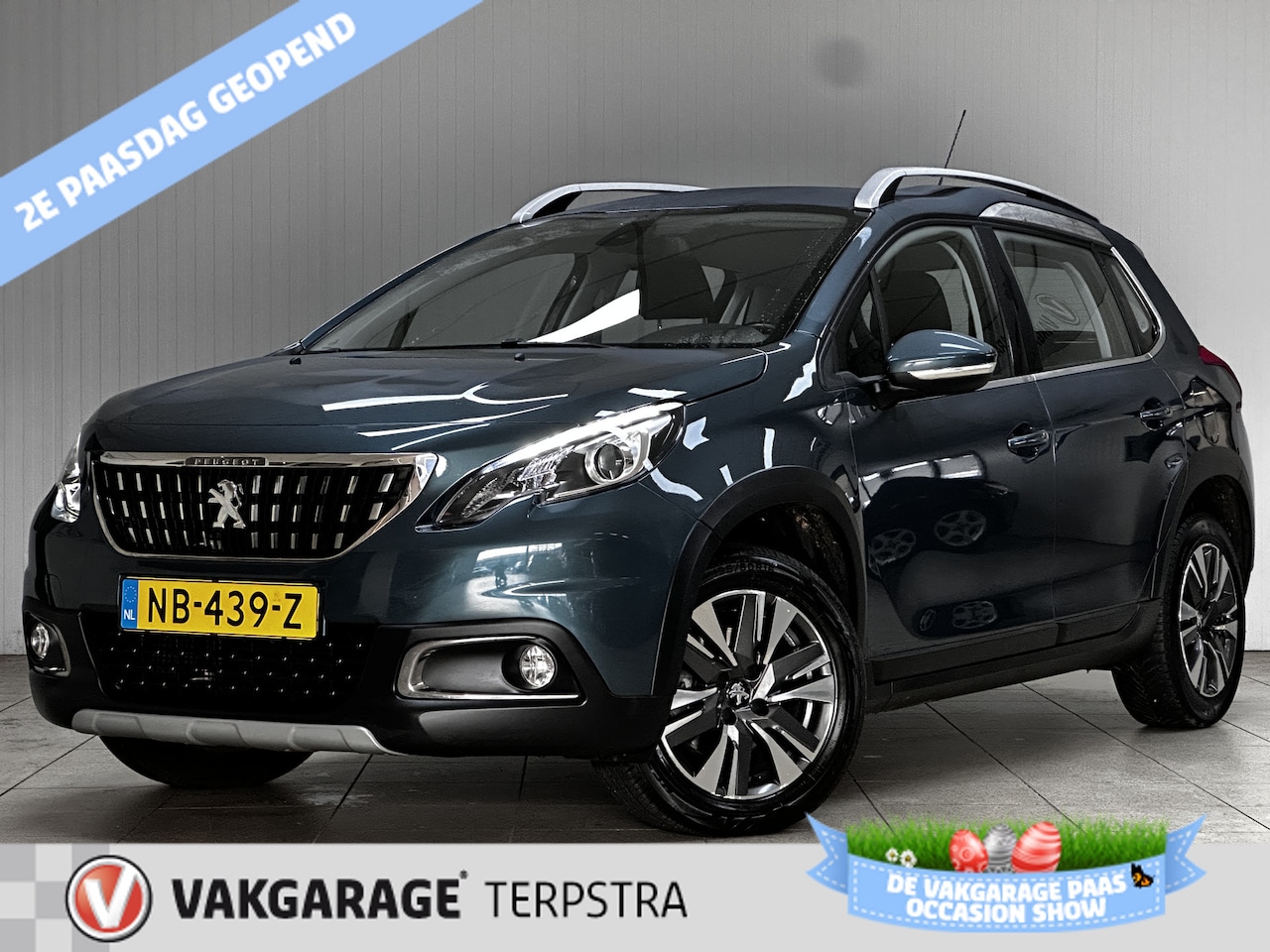Peugeot 2008 - 1.2 PureTech Allure/ D-Riem Verv 114.000KM!/ Automaat!/ Trekhaak/ 16''LMV/ Apple+android/ - AutoWereld.nl