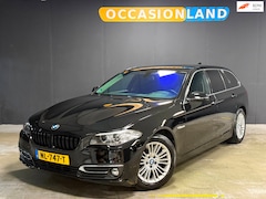 BMW 5-serie Touring - 520i Luxury Edition|MEMORY|LED|CRUISE|STOELV|SFEER|LEDER|17INCH|