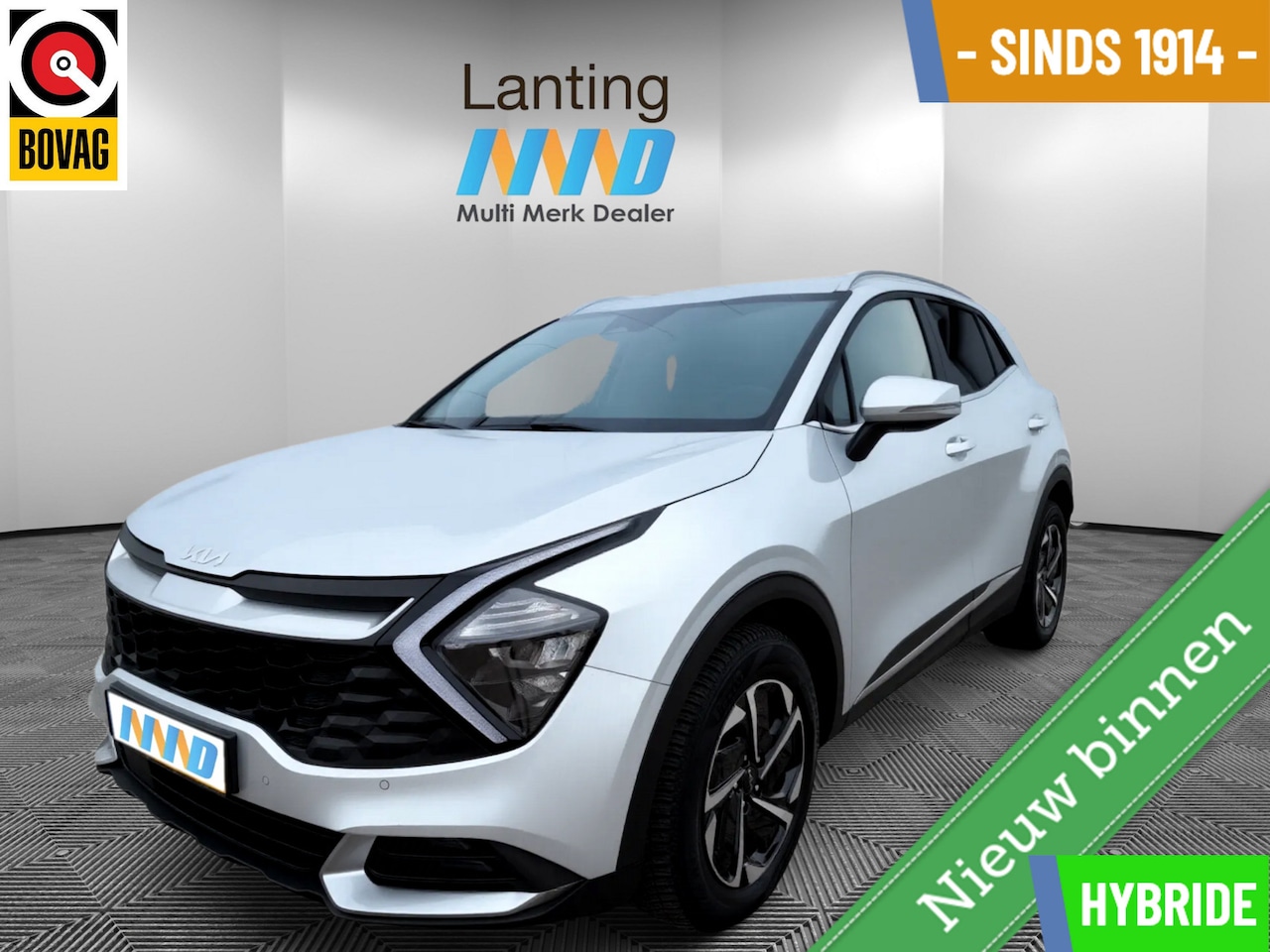 Kia Sportage - 1.6 T-GDi Hybrid DynamicLine Automaat - AutoWereld.nl