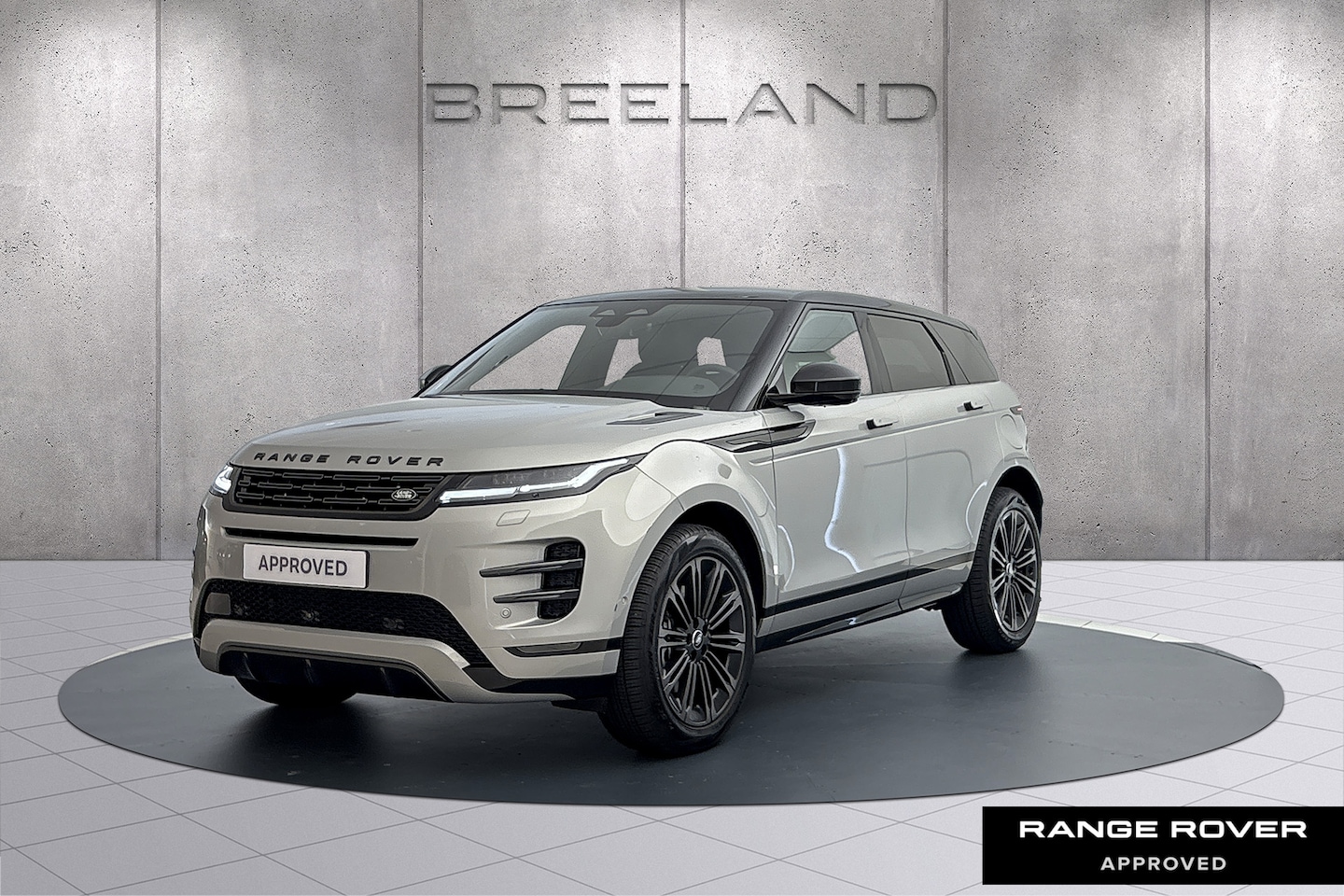 Land Rover Range Rover Evoque - 1.5 P270e PHEV AWD SE Graphite Edition Seoul Pearl Silver / Ebony - AutoWereld.nl