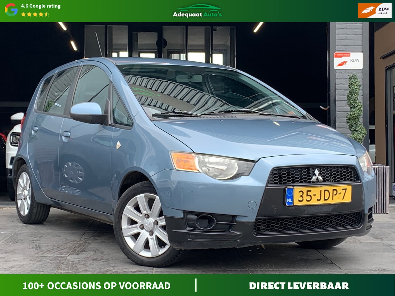 Mitsubishi Colt - 1.3Invite|AUT|1e eig|PDC|Trekhaak|NAP|Cruise - AutoWereld.nl