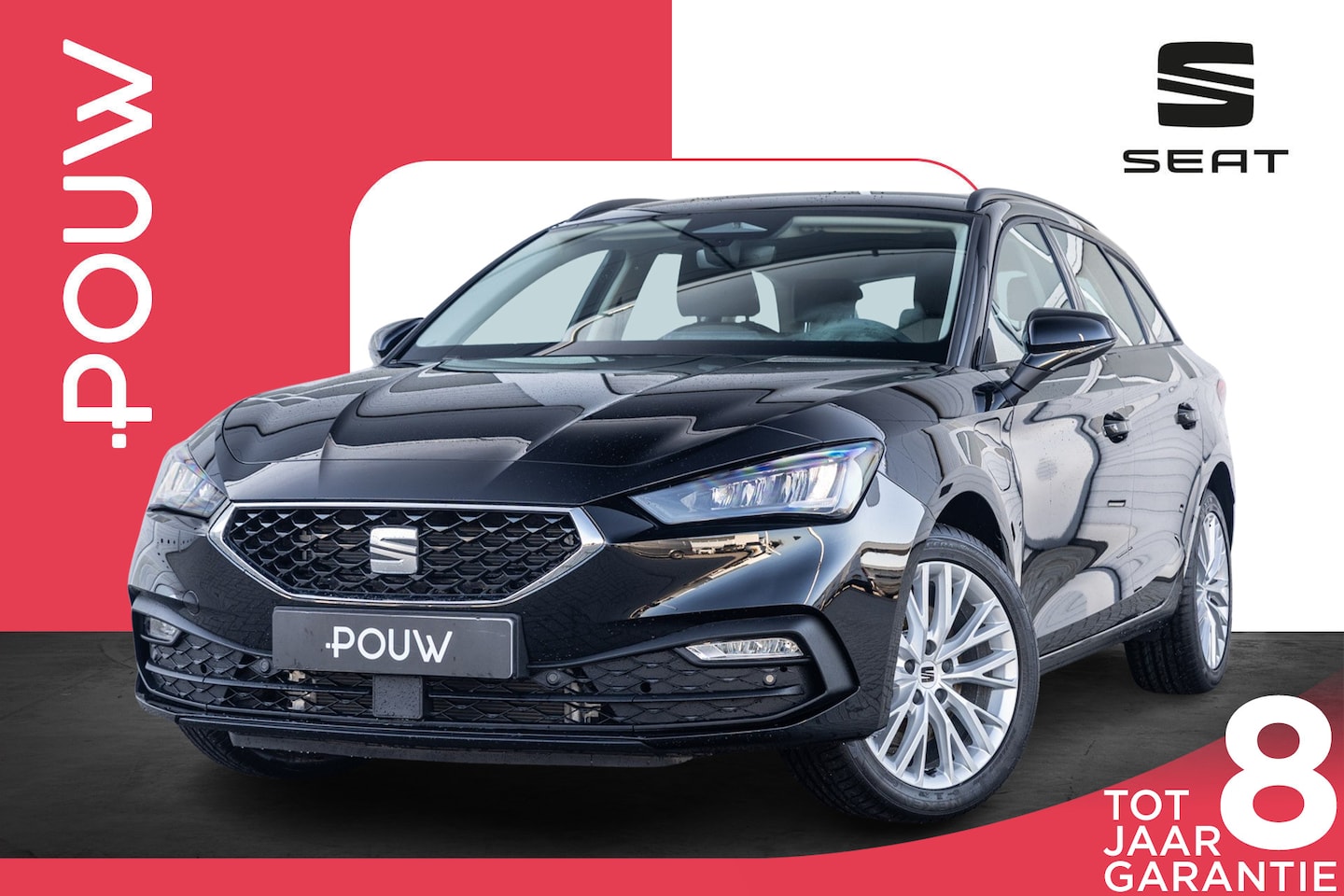 SEAT Leon Sportstourer - 1.5 TSI 204pk e-Hybrid Style | Climate Control | 17" Velgen - AutoWereld.nl