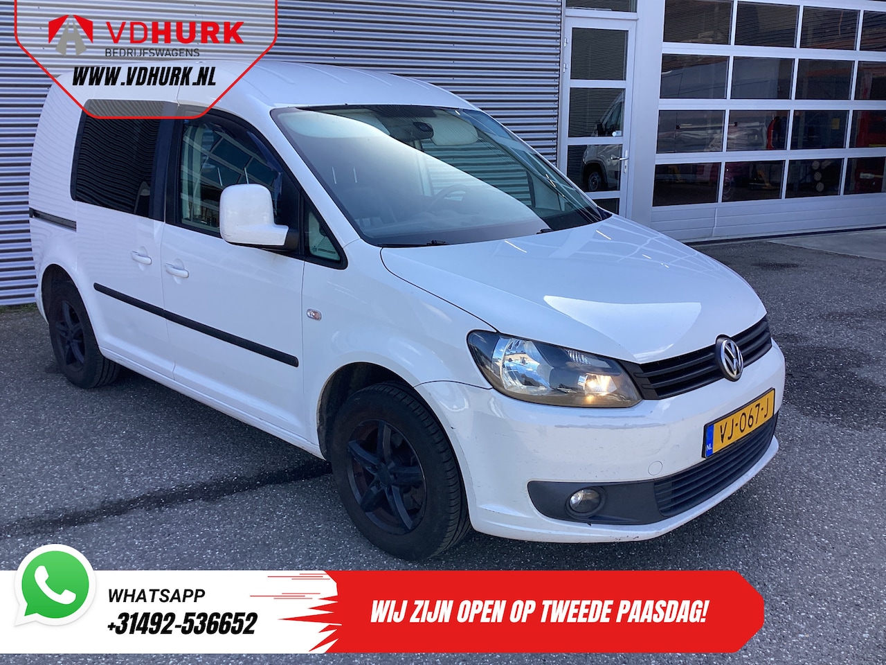 Volkswagen Caddy - 1.6 TDI 102 pk Aut. Export DB-Riem V.V/ Navi/ Cruise/ PDC/ Leder/ LMV/ Airco/ Trekhaak - AutoWereld.nl