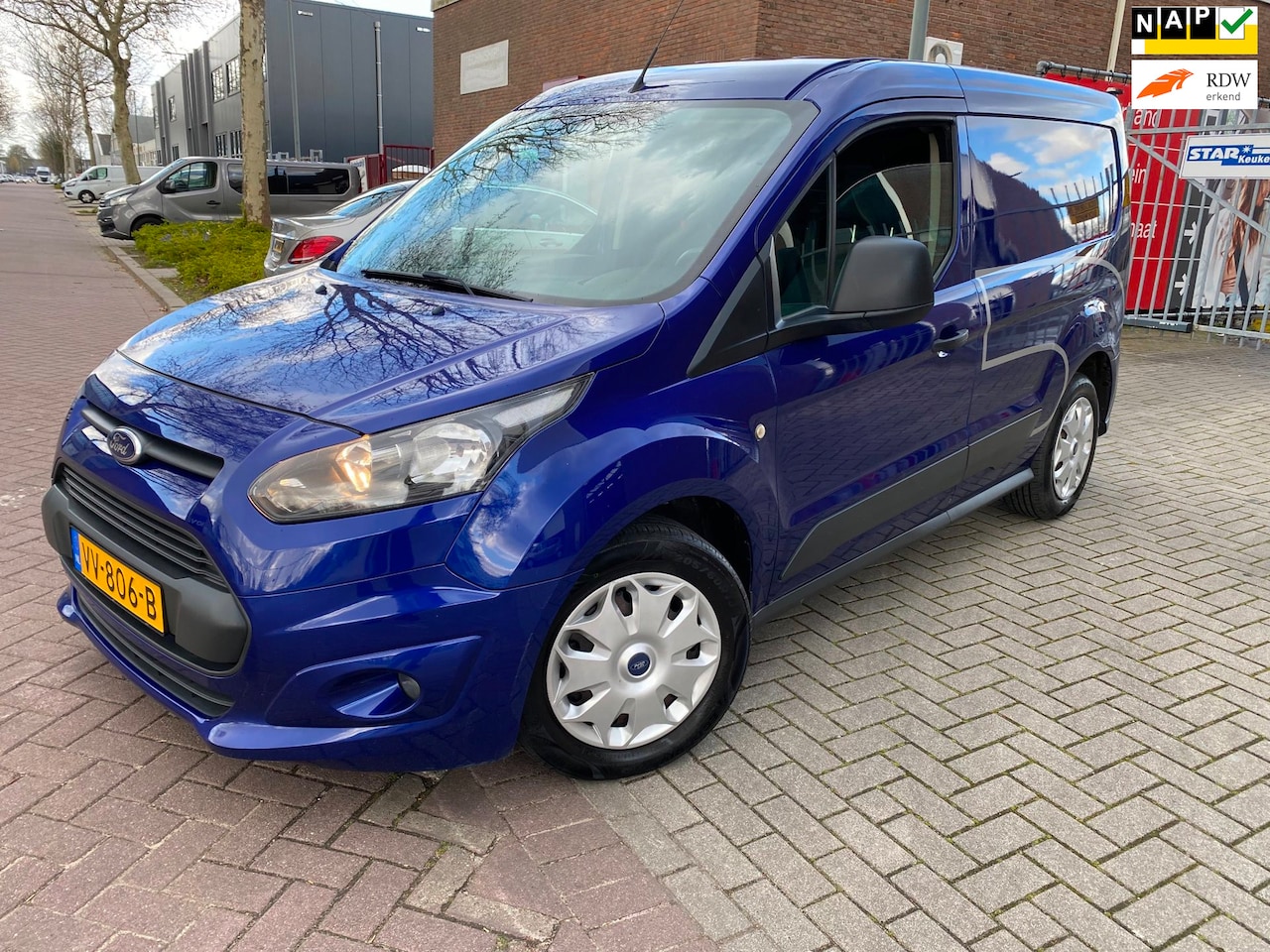 Ford Transit Connect - 1.6 TDCI L1 Trend / 2016 / 193.135 KM NAP / Euro5 / Camera / PDC / Airbag / Elek Ramen / A - AutoWereld.nl
