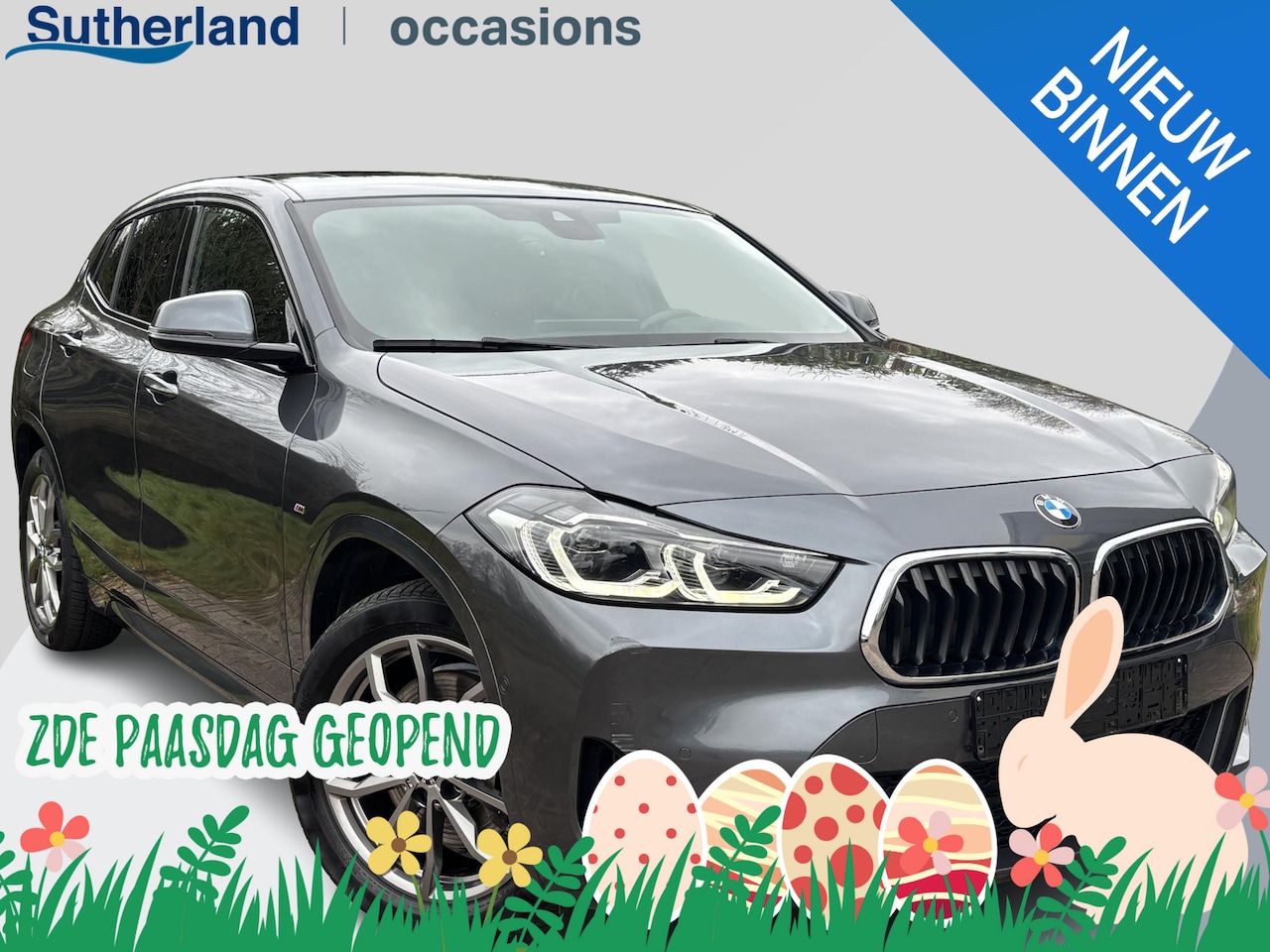 BMW X2 - xDrive25e M Sport |  Panoramadak | M pakket |  Achteruitrijcamera | Leder | Sportstoelen | - AutoWereld.nl