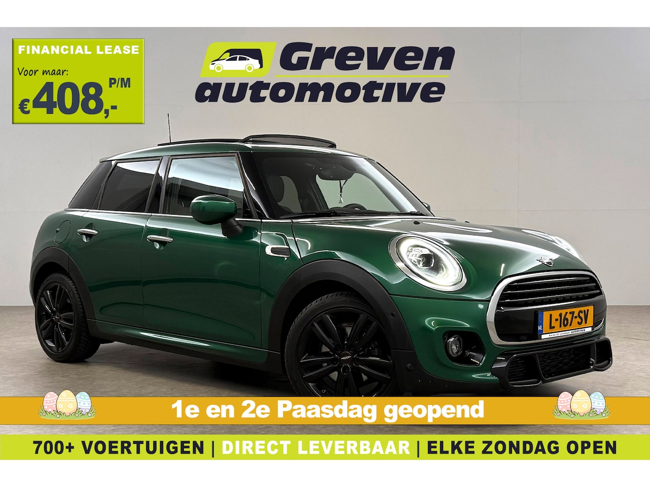 MINI John Cooper Works - 1.5 Cooper JCW | Pano | Virtual | Sfeer | Carplay | Cruise | Stoelverw. | Navi | Parkeerse - AutoWereld.nl