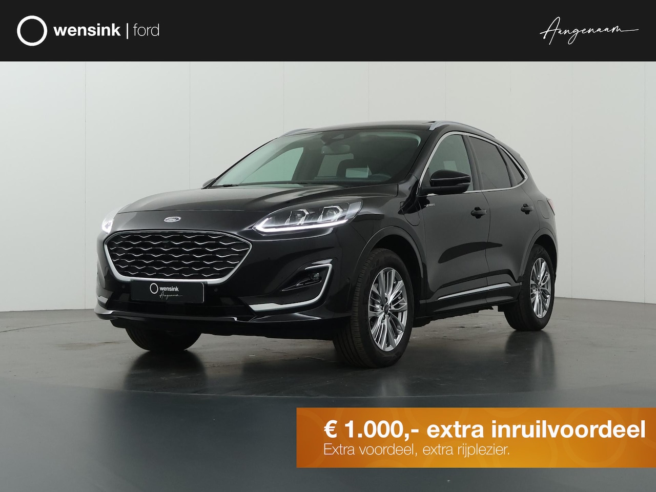 Ford Kuga - 2.5 PHEV Vignale | Panoramadak | Winterpakket | Head-Up | Leder | Cruise Control Adaptief - AutoWereld.nl