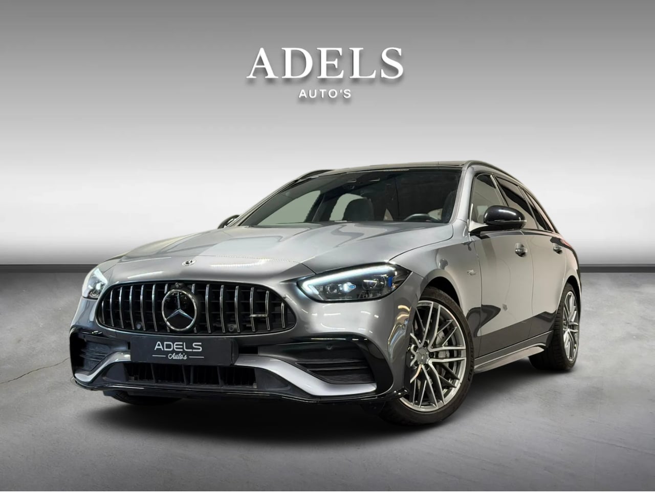 Mercedes-Benz C-klasse Estate - AMG 43 4MATIC Panodak Burmester Nightpakket Distronic Plus Achterasbesturing - AutoWereld.nl