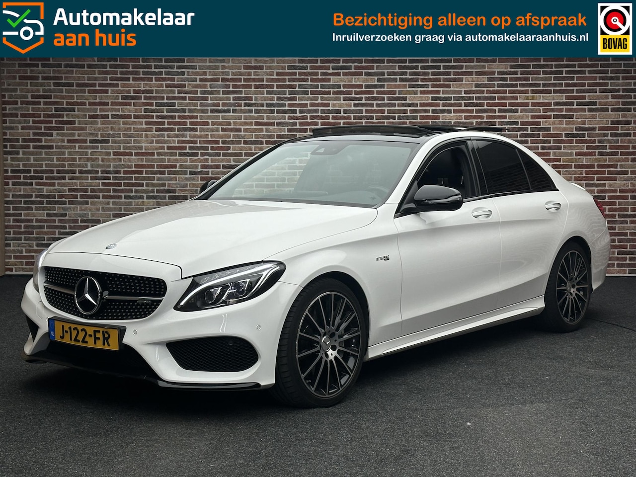 Mercedes-Benz C-klasse - AMG 43 4MATIC Panorama Camera Burmeister Camera - AutoWereld.nl