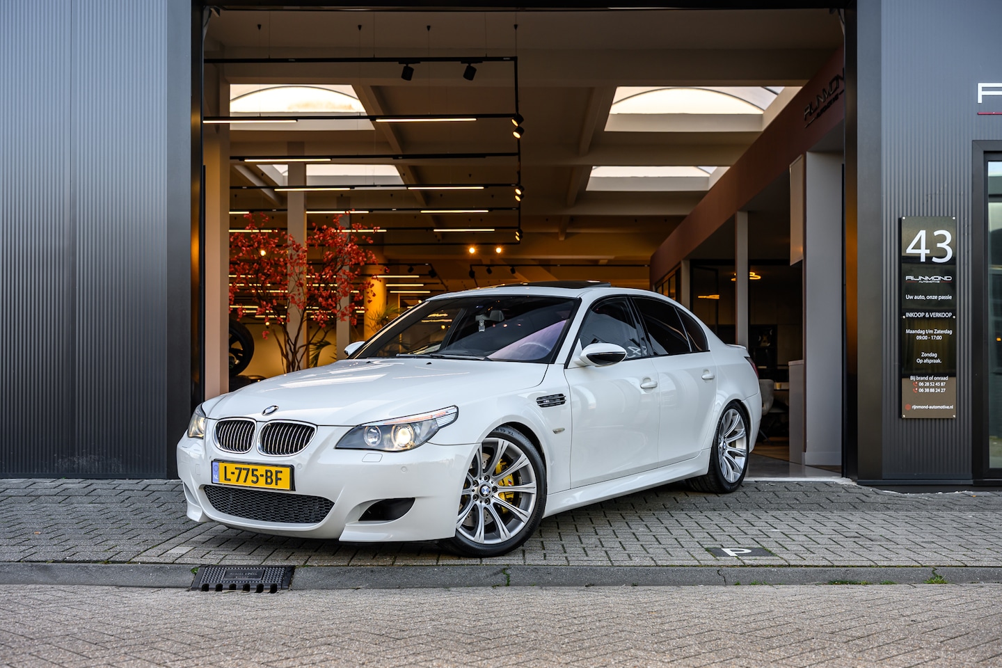 BMW M5 - 5-serie in Alpine White|1e Lak |kettingspannerupgrade|Hud|Legendarisch - AutoWereld.nl