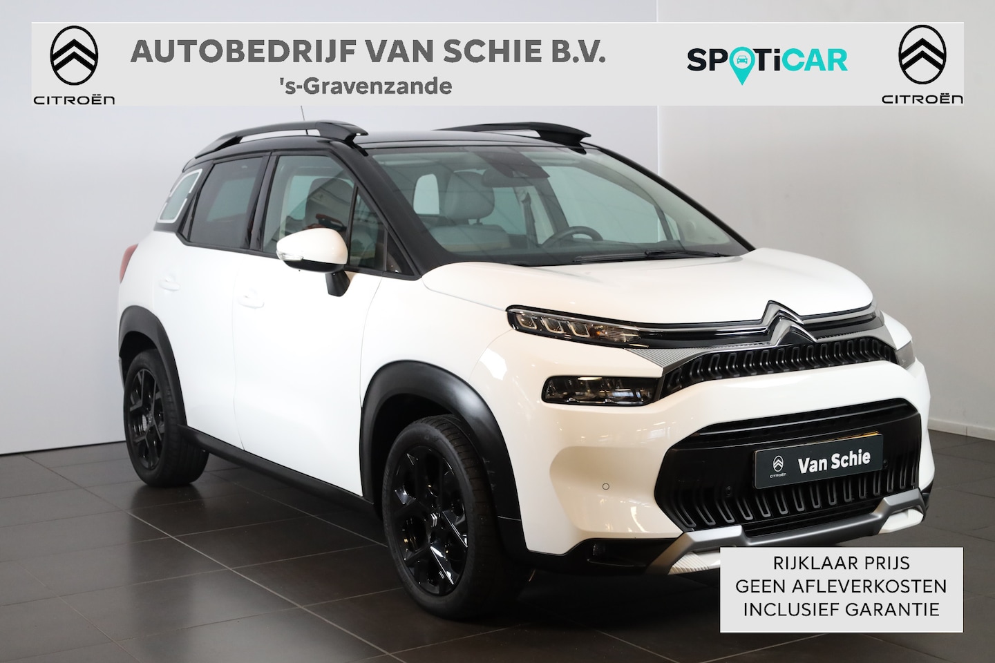 Citroën C3 Aircross - PT 130 Shine Automaat-6 Keyless | 17"| Leer | Sensoren v+a | Camera - AutoWereld.nl