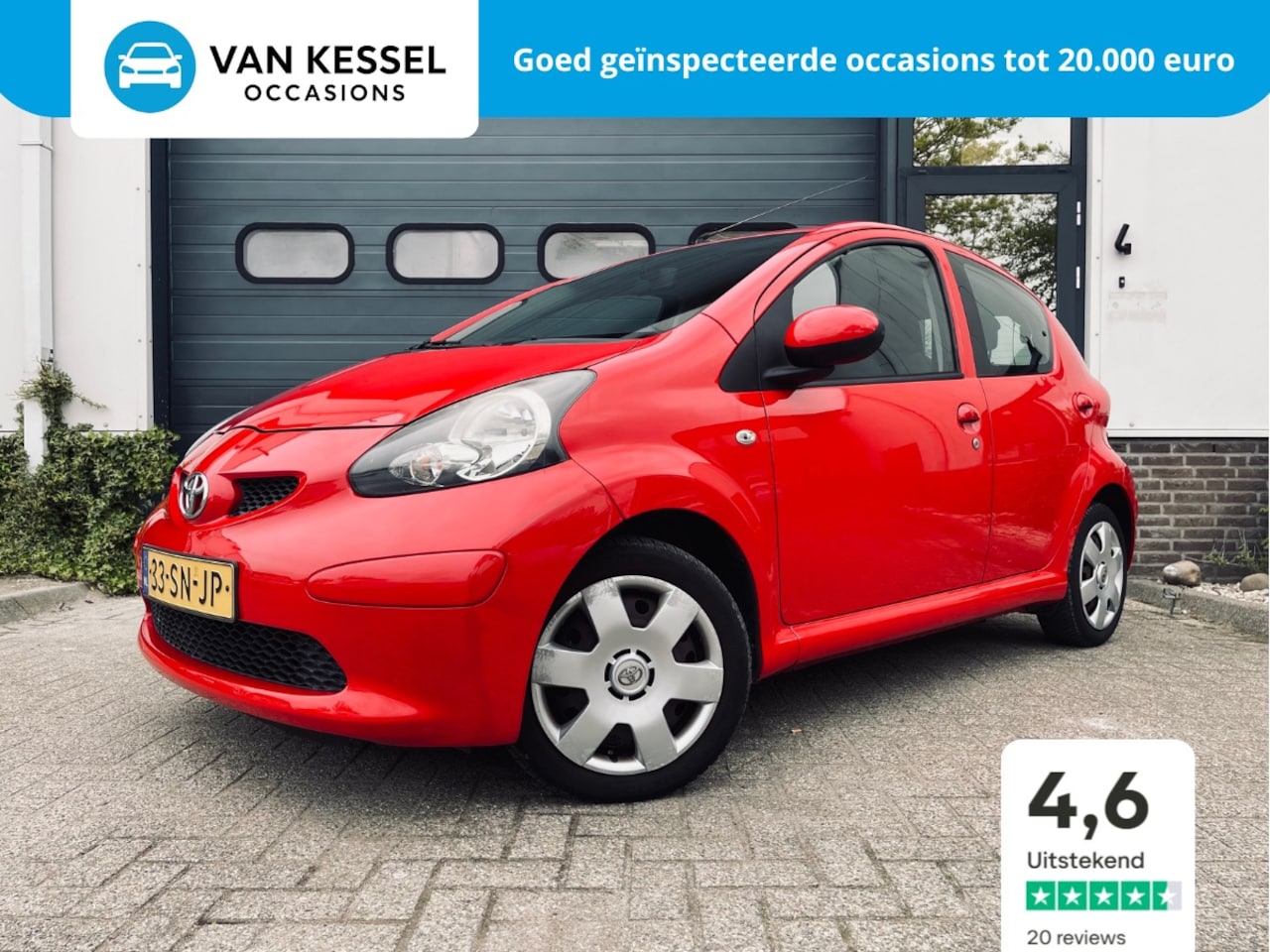 Toyota Aygo - 1.0-12V + | NAP | 5dr | Zuinige auto - AutoWereld.nl