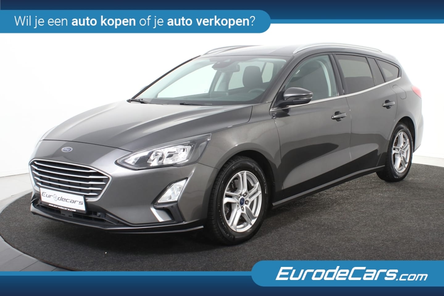 Ford Focus Wagon - 1.0 EcoBoost Hybrid Titanium *1ste Eigenaar*Navigatie*Stoelverwarming*Camera* - AutoWereld.nl