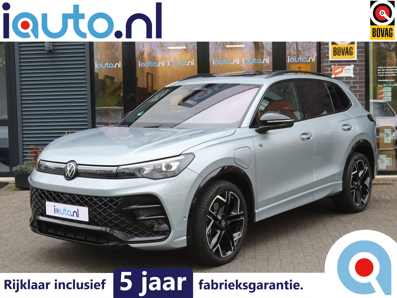 Volkswagen Tiguan - 1.5 eHybrid 272pk R-Line Black Style Pano/Leder/IQ.Light HD/360/Headup/HK/Keyless/ACC/DCC/ - AutoWereld.nl