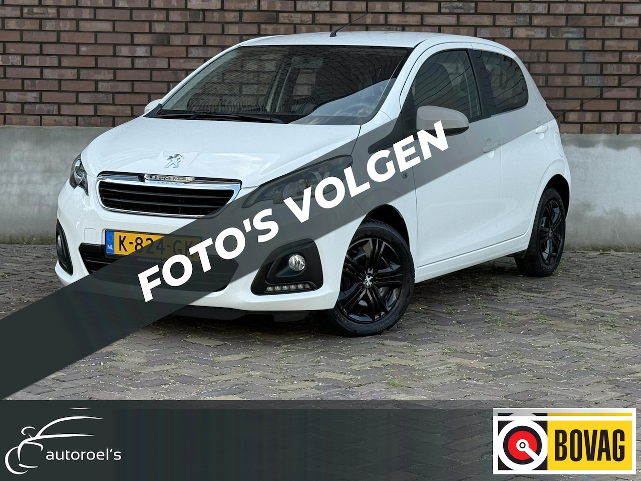 Peugeot 108 - 1.0 e-VTi Airco / ALL-Season banden / Bluetooth / 1e Eigenaar / Origineel NED-108 / Factur - AutoWereld.nl
